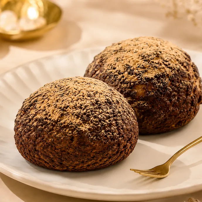 Roasted Buckwheat Cream Puff
