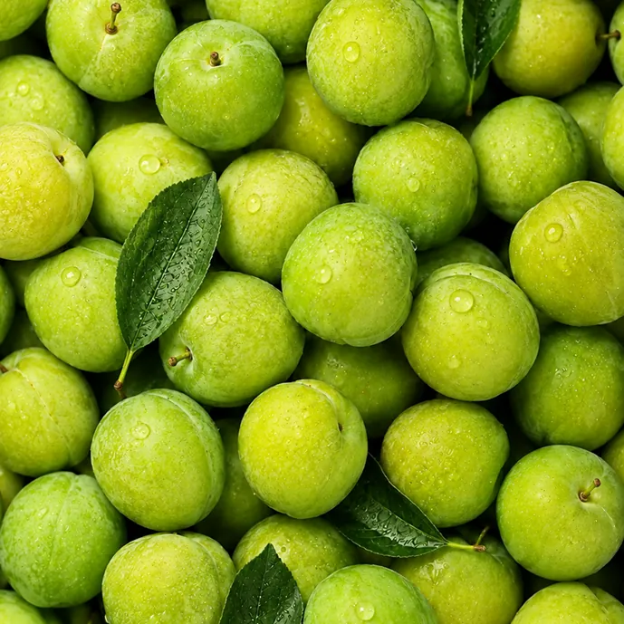 Raisin-Stuffed Dried Green Plums