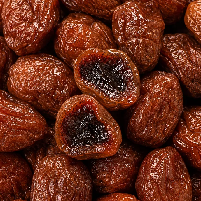 Raisin-Stuffed Dried Green Plums