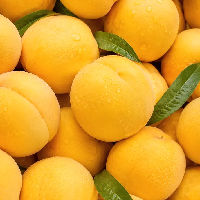 Slow-Roasted Yellow Peach Slices