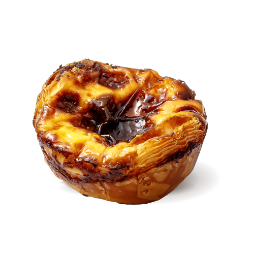Caramelized Croissant Egg Tart