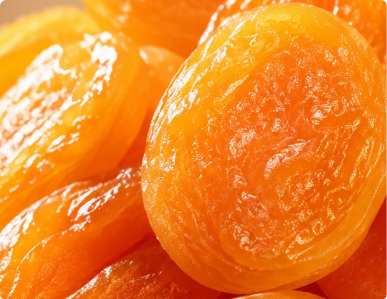 Sun-Ripened Red Apricots