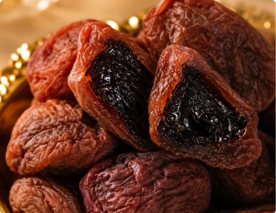Raisin-Stuffed Dried Green Plums